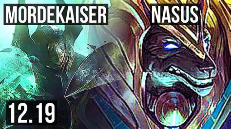 mordekaiser vs nasus top